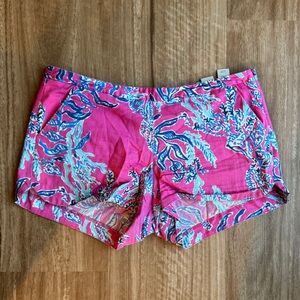 Lilly Pulitzer Samba Pink Shorts Size 8